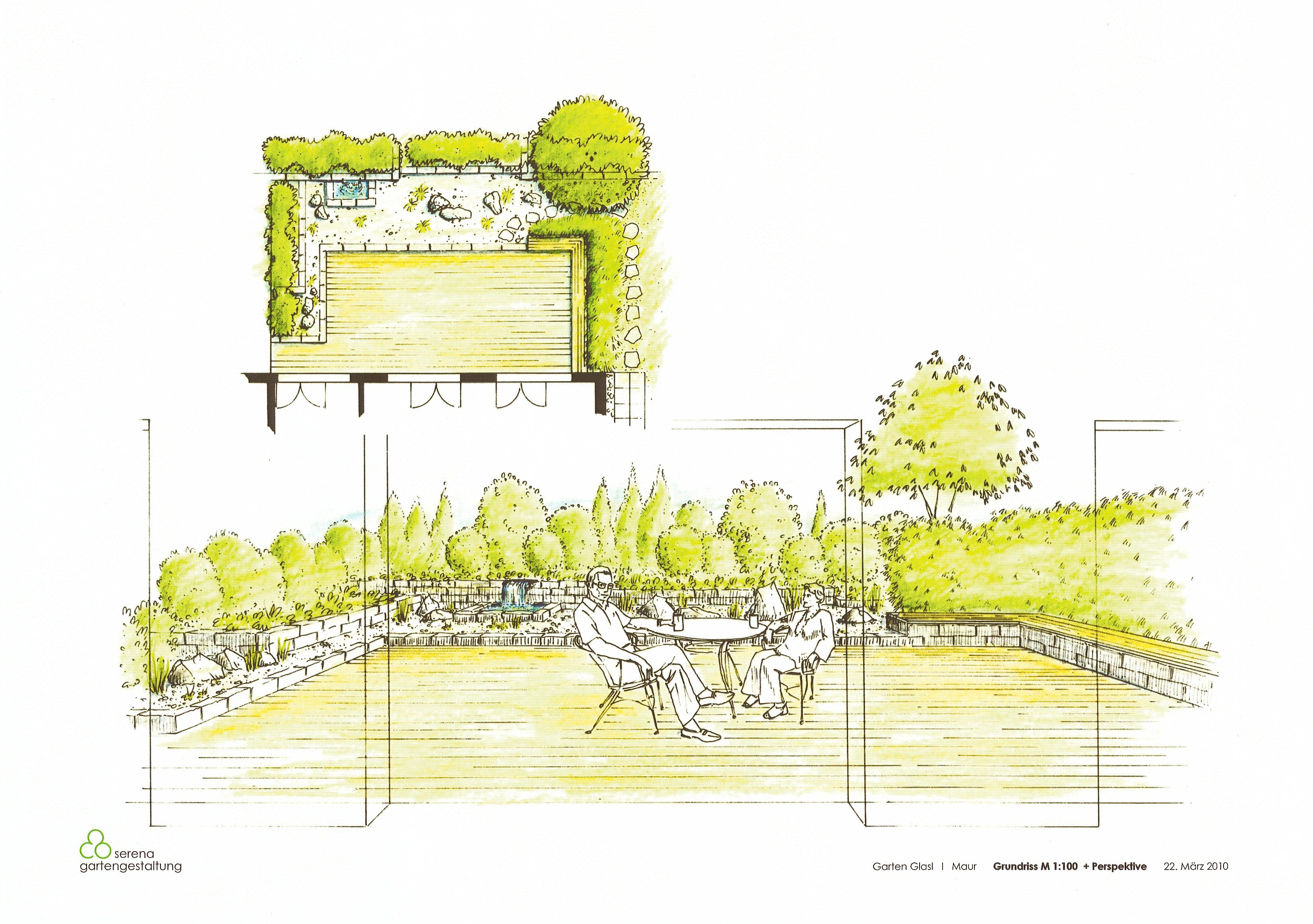 Planung Serena Gartenbau Uster