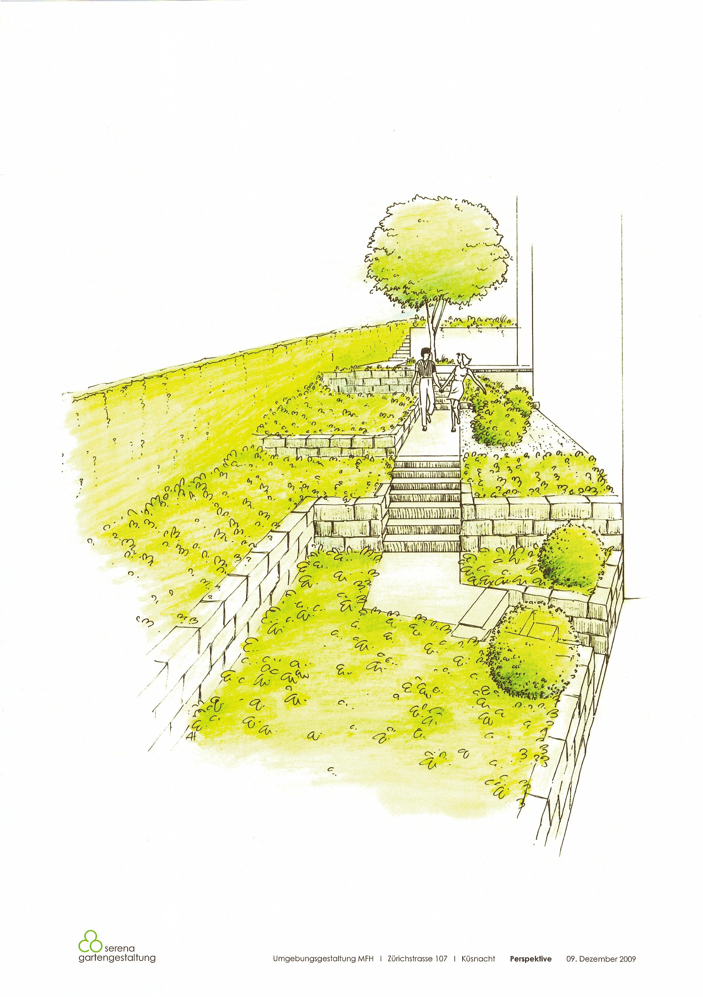 Planung Serena Gartenbau Uster