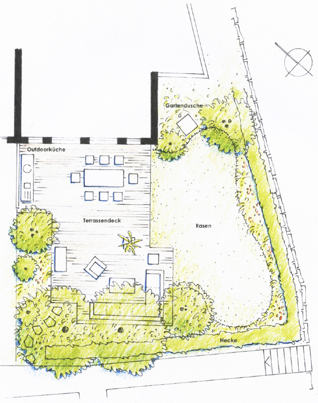Planung Serena Gartenbau Uster